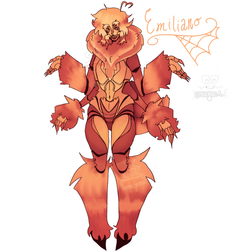 OC - Emiliano - Fullbody, Lined&Colored